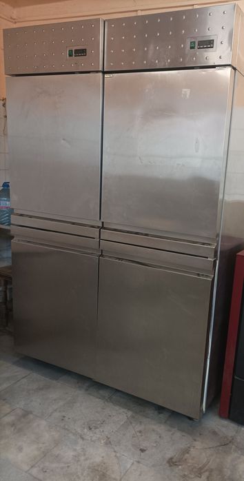 Професионален иноксов хладилник