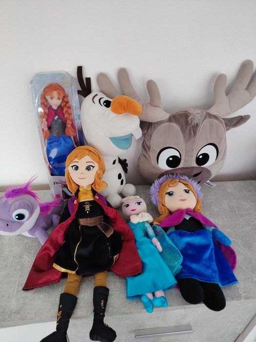 Lot păpuși frozen Regatul de gheata Olaf Sven Anna elsa