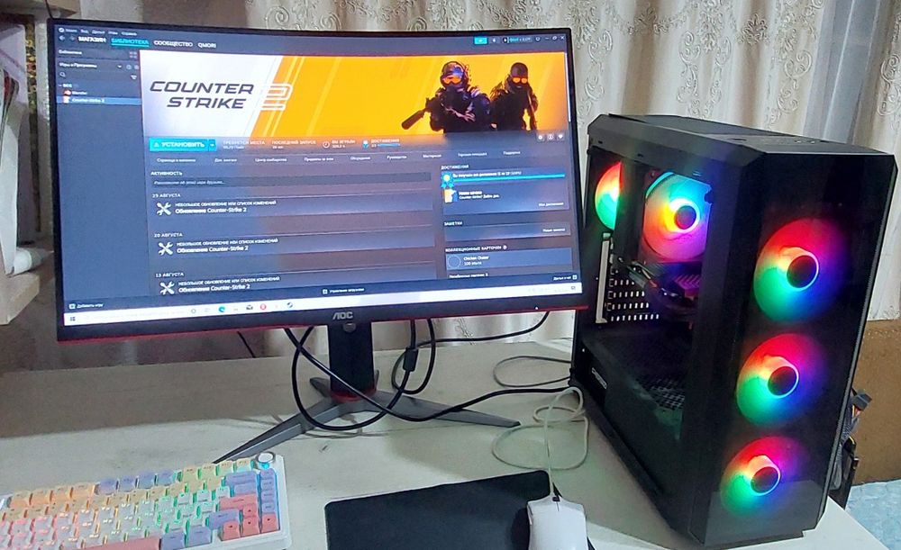 Системный блок игровой компьютер