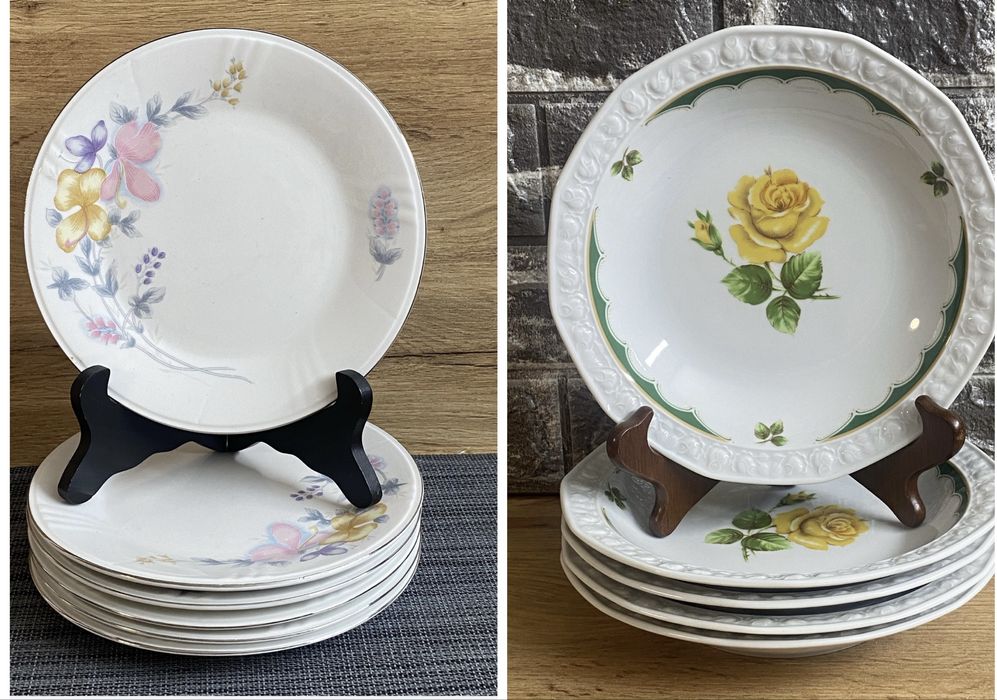 Комплект порцеланови чинии