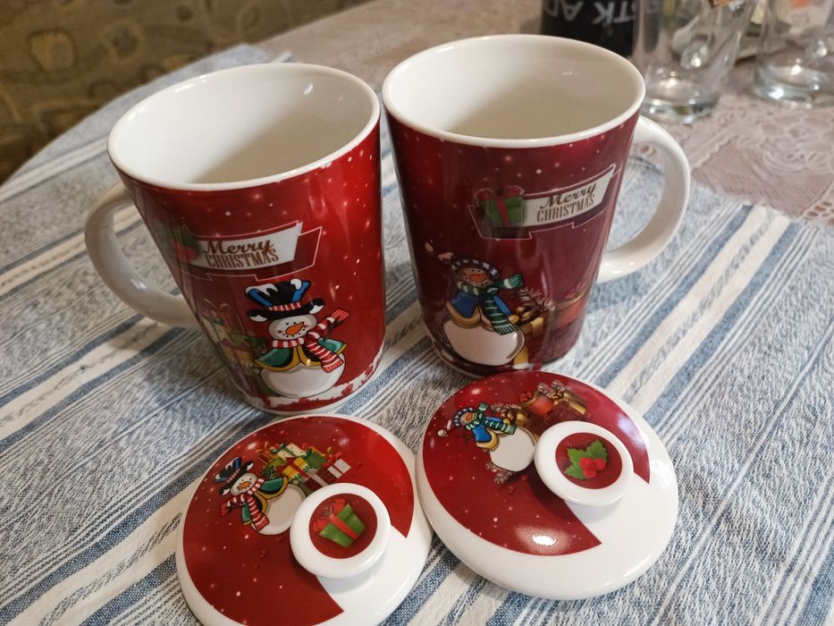Коледни чаши за кафе / чай