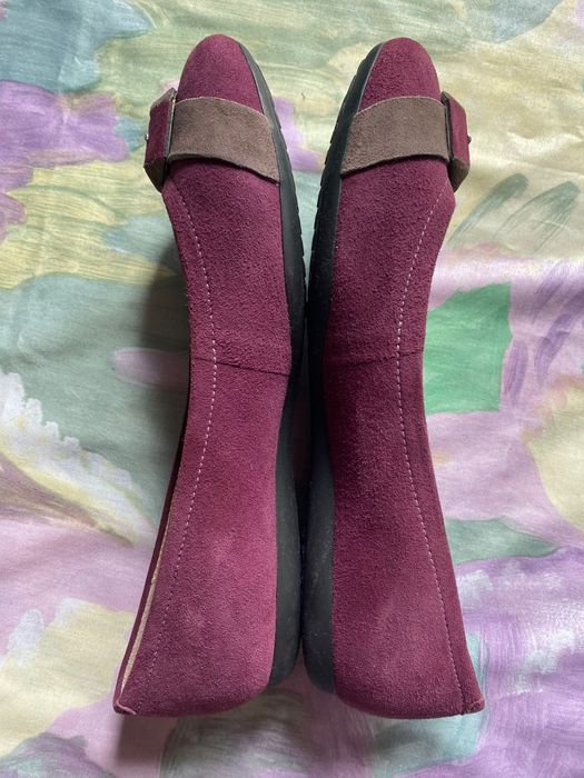 Balerini Geox, noi, piele intoarsa, 37,5