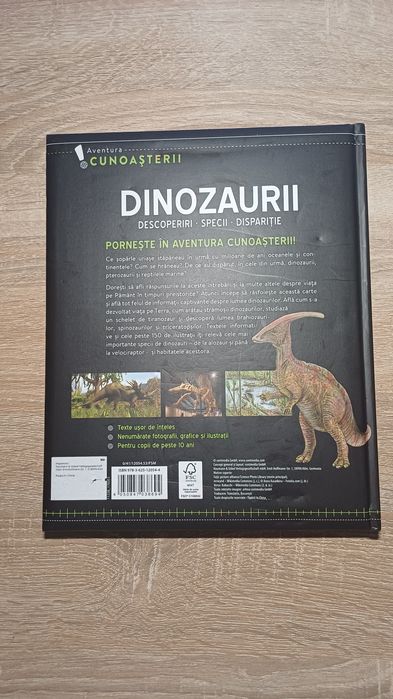 Cărți educative pentru copii – Enciclopedia lumii & Dinozaurii