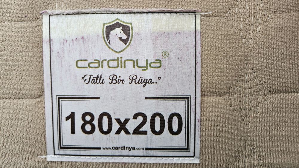 Saltea Cardinya Safran 200x180 cm (ortopedica cu arc si spuma memorie)