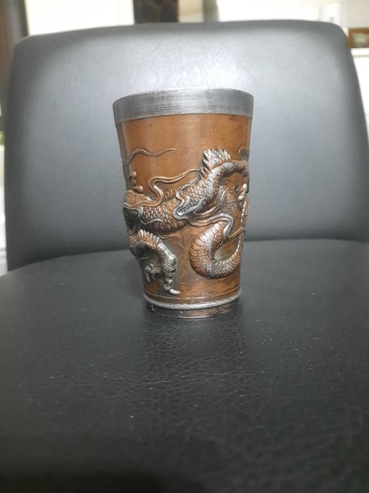 Cana ceai bronz China - 1800