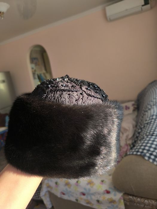 Шапка норка кубанка размер регулируется