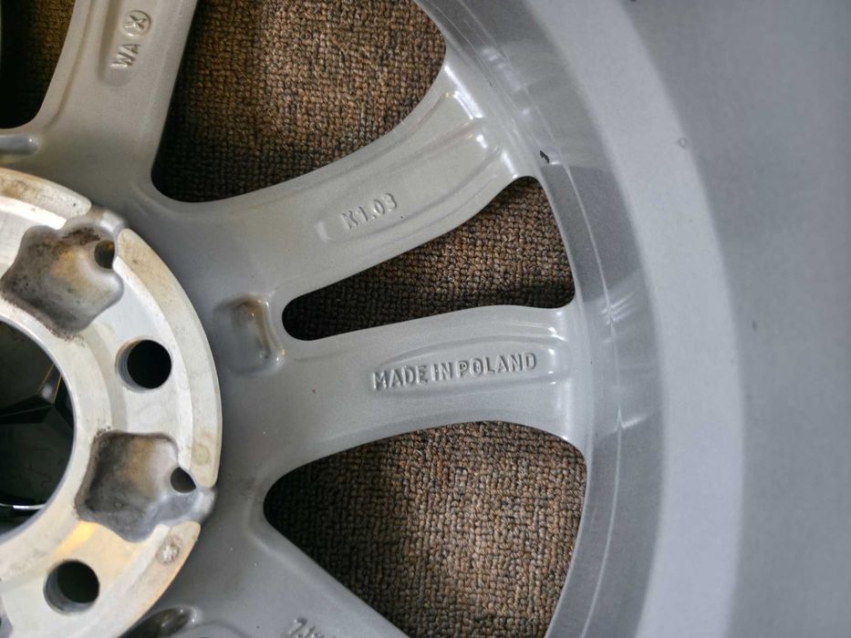 4 Jante Aliaj 5x112 17'' 7J ET 48.5 - OEM Mercedes C-Class W205 W206 A Class B Class V-Class VITO VIANO CLA GLC GLB