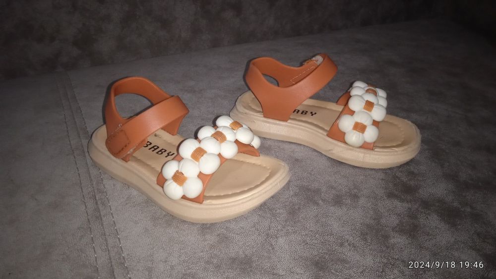 Сандали в садик.