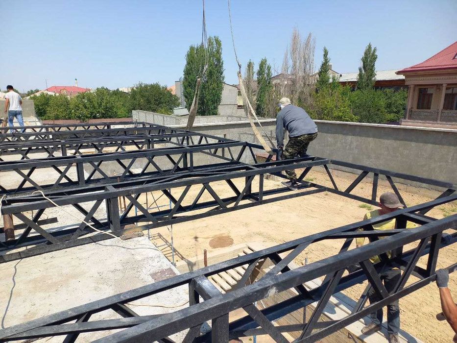 Металлоконструкции-производство и монтаж. Монтаж сендвич панелей.