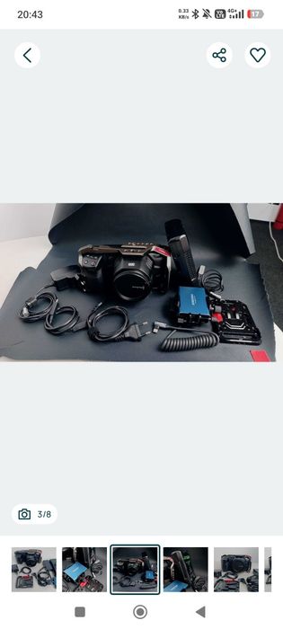 Camera Blackmagic Pocket 6K Kit