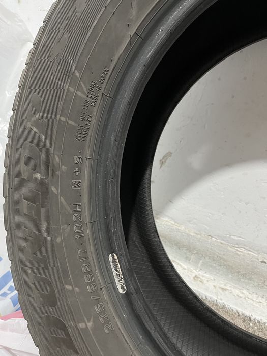 Set 4 anvelope  dunlop grandtrek suv 225/65/17 made in japan-profil excelent