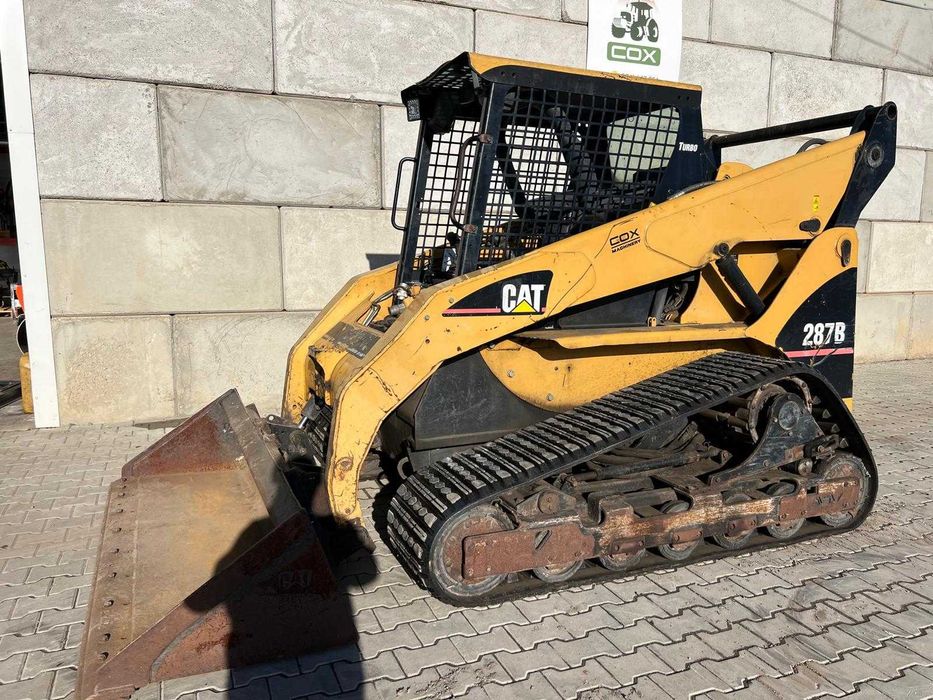 Mini incarcator pe senile Caterpillar 287B – Greutate 4.7 T , 78 Hp + Video