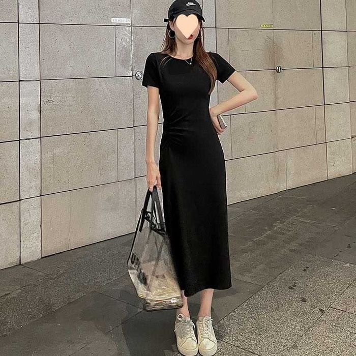 Повседневное платье черный