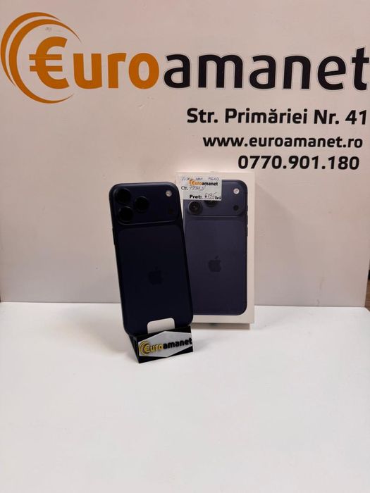 Telefon mobil Apple iPhone 17 Pro Max, 256GB, 5G, Deep Blue -P-