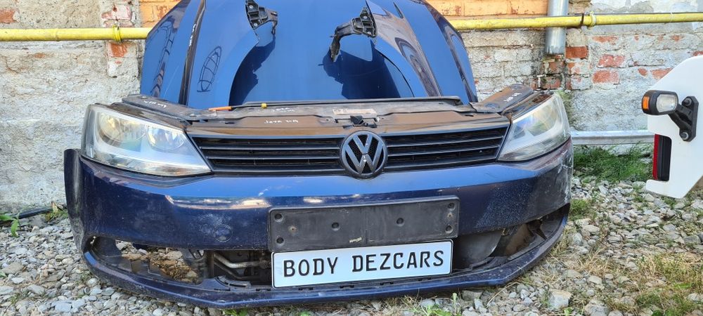 Fata completa Vw Jetta mk6 2014 Capota bara far aripa trager grila