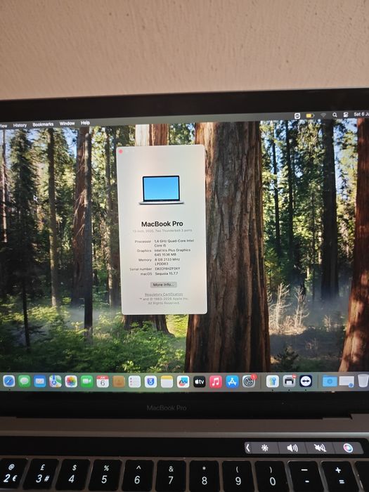 Macbook Pro 2020 13" I5 touchbar