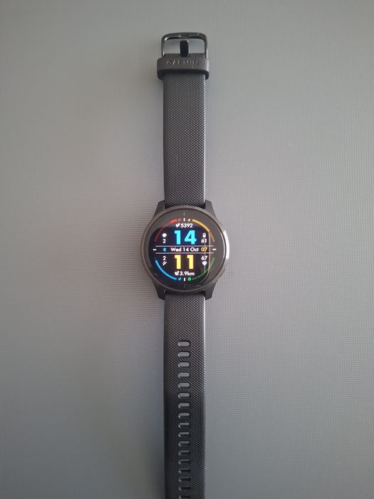 Ceas inteligent Garmin Venu-negru,complet funcțional