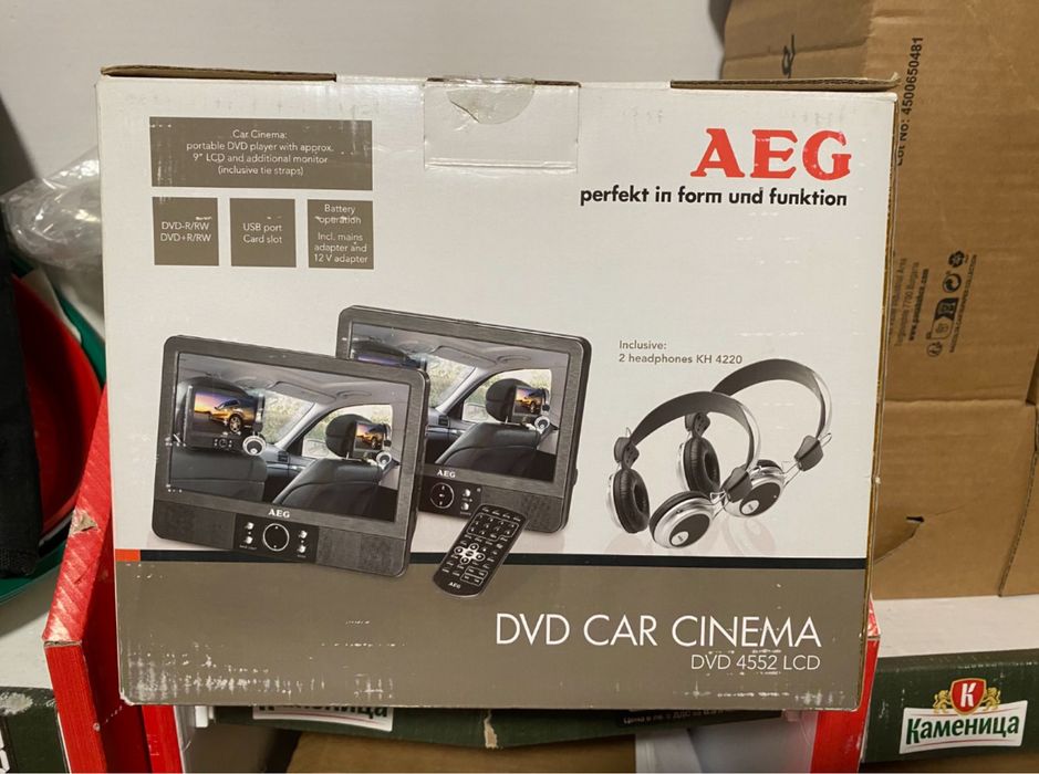 Dvd player AEG DVD CAR cinema