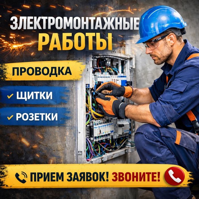 Электрик | Электромонтажные работы | Официально