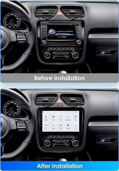 Volkswagen Scirocco 2008 - 2016 Мултимедия Навигация Android