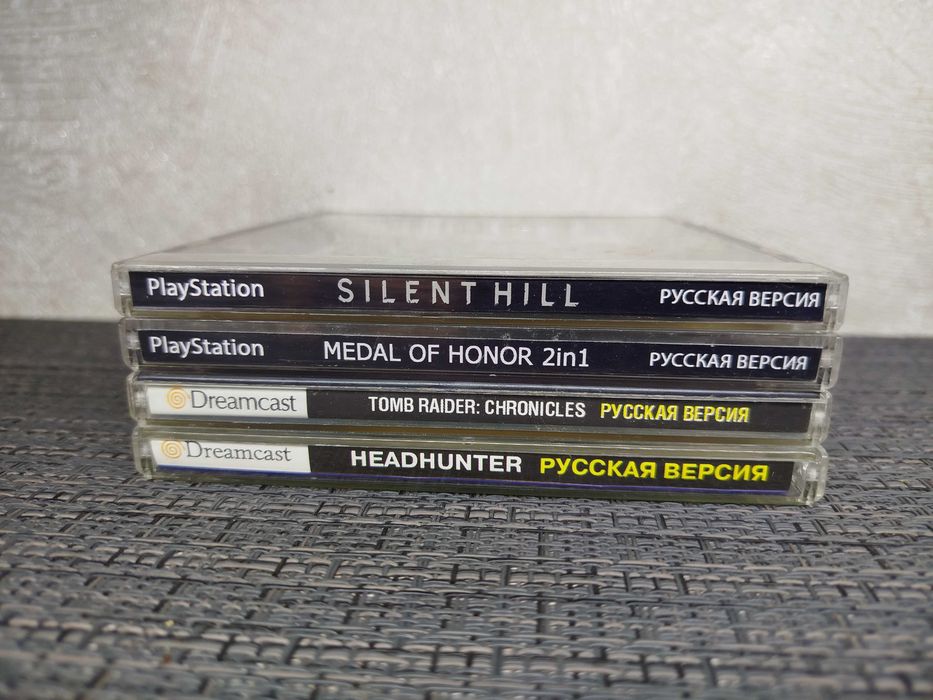 Игровые диски PS1 Sega Dreamcast