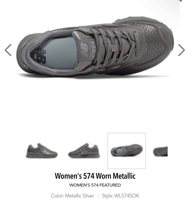 Женские Women's 574 Worn Metallic

Алматы