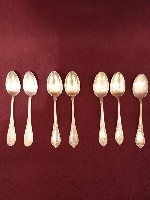 Мельхиоровые ложки СССР.