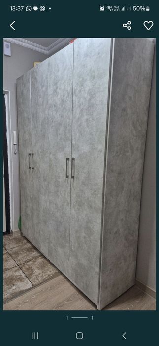 Шкаф прихожка разобранный