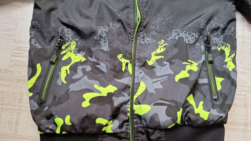 Детско яке с две лица пролет/ есен  140/ 146