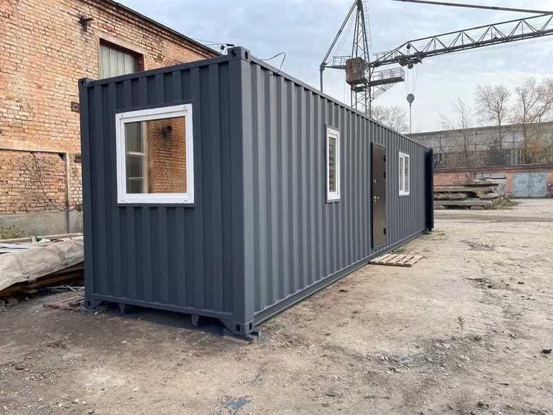 Современный модульный дом из контейнера