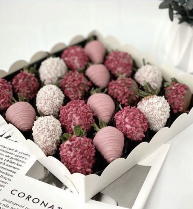 клубника в шоколаде