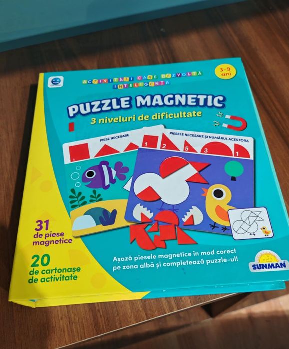 Joc educativ puzzle magnetic