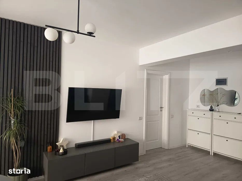 Apartament lux Tractorul | 2 camere | Terasa 10 m | Parcare inclusa