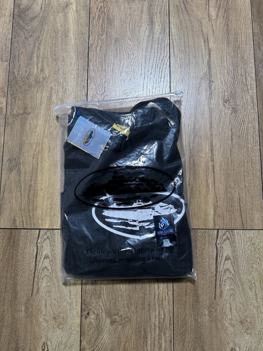 Corteiz Short Cargos Black/White Logo