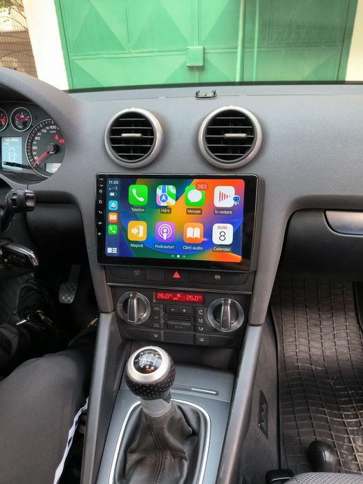 Navigatie Android Audi A3 WiFi internet Waze YouTube GPS