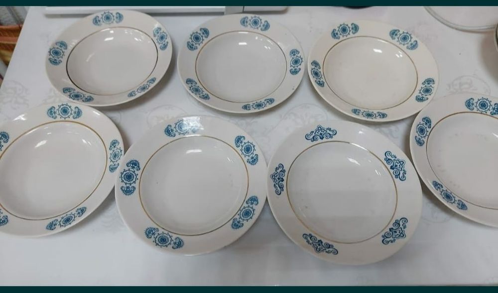 Тарелки фарфор, времен СССР