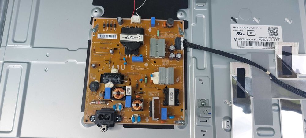 Modul de alimentare televizor LG 43UJ6307