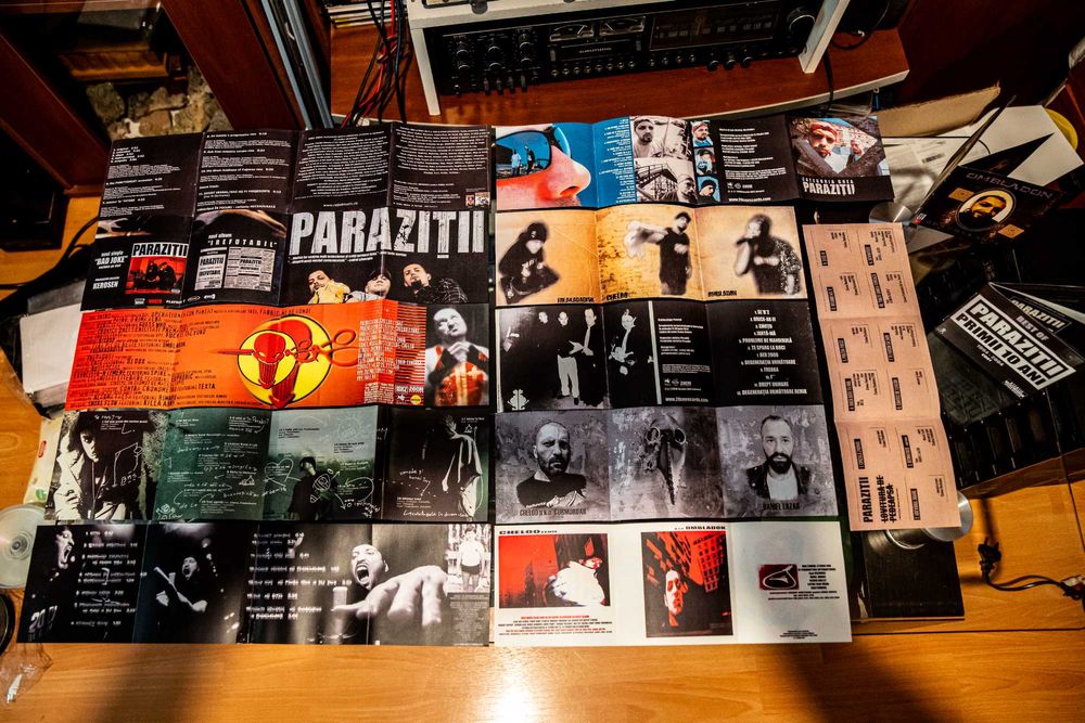 Parazitii cd-uri audio