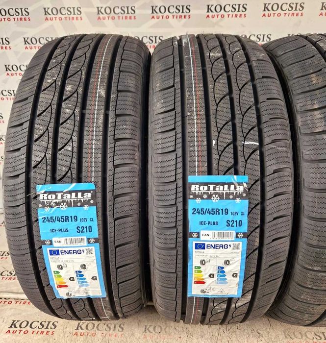 SET Anvelope noi Iarna - 245 45 19 cu 275 40 19 ROTALLA m+s