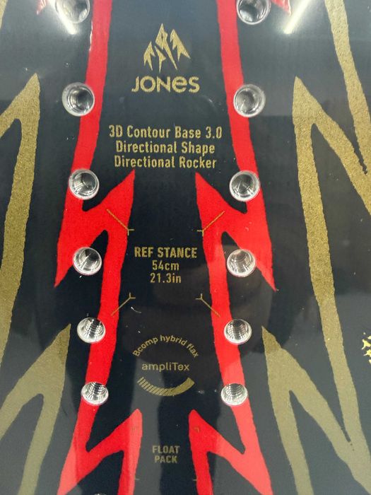 placa snowboard jones stratos harry kearney wide L161cm