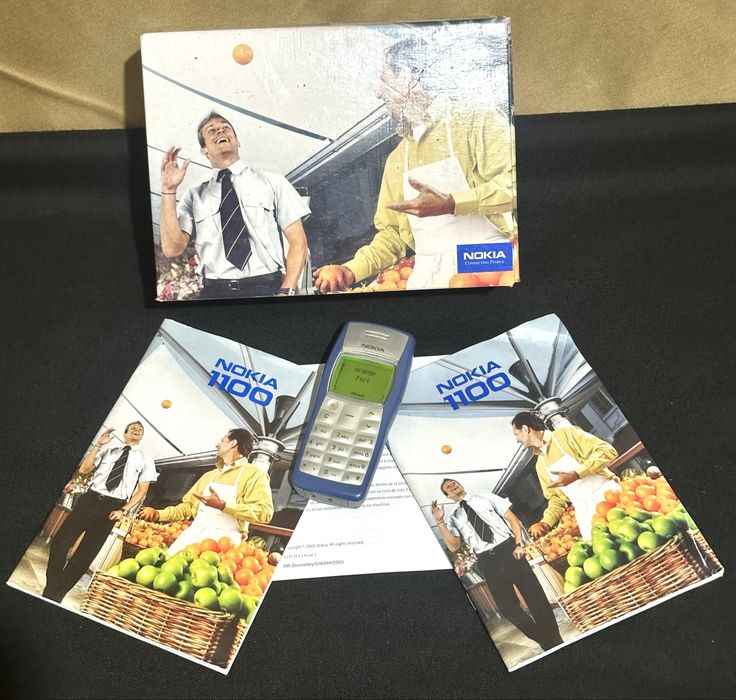 Raritate! Colectie Nokia 1100 Albastru (Blue) la Cutie – Stare Foarte Bună, Garanție + Factură!
