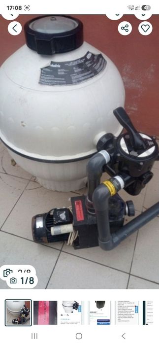 Vând filtru nisip piscina