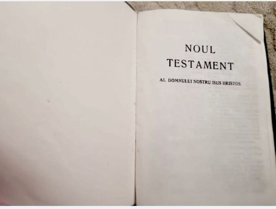 Carte Noul Testament +Psalmii