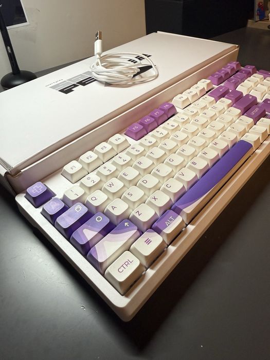 Tastatura Mecanica QwertyKey Salt Custom Nefolosita