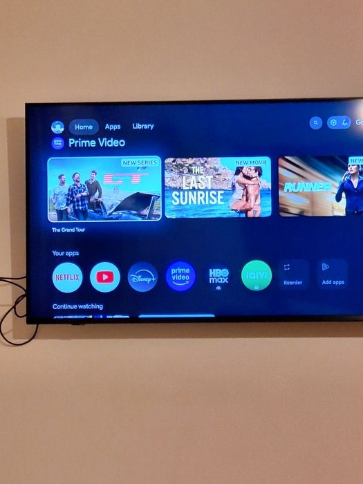 Chromecast cu Google TV (HD) – model G454V, complet cu telecomandă și cablu