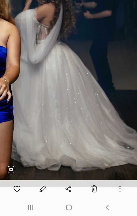 Vand rochie de mireasa model unicat 2 in 1 prințesă+ sirena