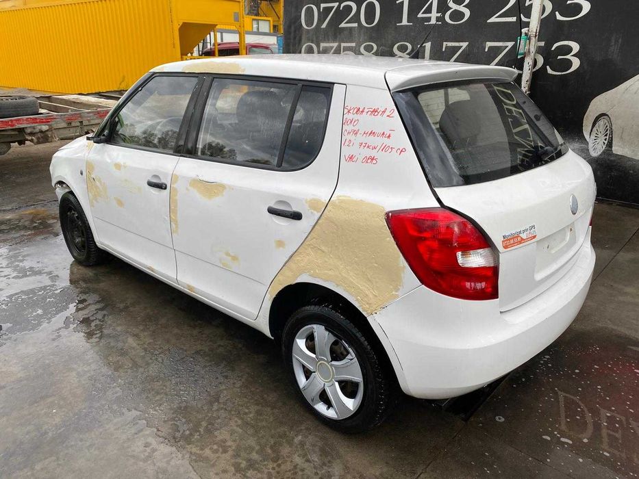 dezmembrez skoda fabia 1.2 cod motor CHFA/far fabia 2/capota fabia 2