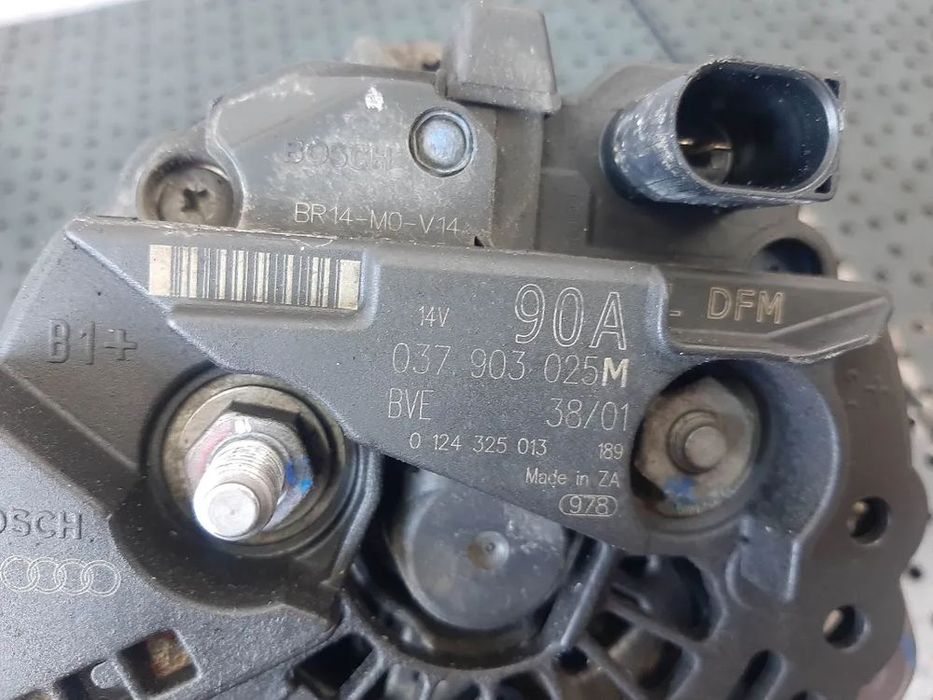alternator vw polo 6n lupo seat ibiza fabia 1.0b 1.6b 1.4b   037903025m