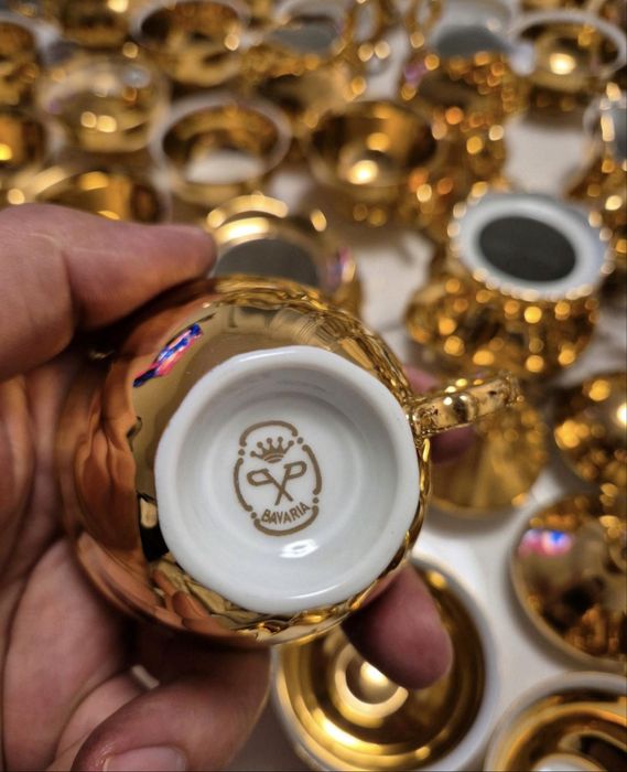 Bavaria порцелан сервиз кафе чай 94 части нов