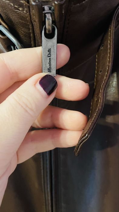 Geaca Massimo Dutti din piele naturala